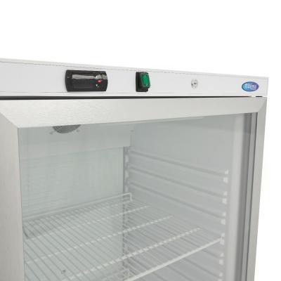 Maxima Lednice - 600 l - bílá - se skleněnými dveřmi |  09405030